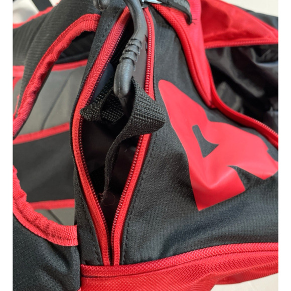 DeMarini Texas GPS Baseball Bagpack With Logo Red and Black - Picture 16 of 16